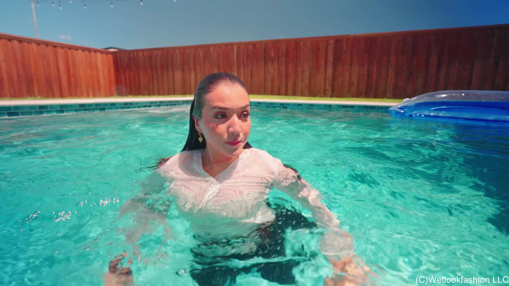 Wet Business with Floaties Featuring Iris