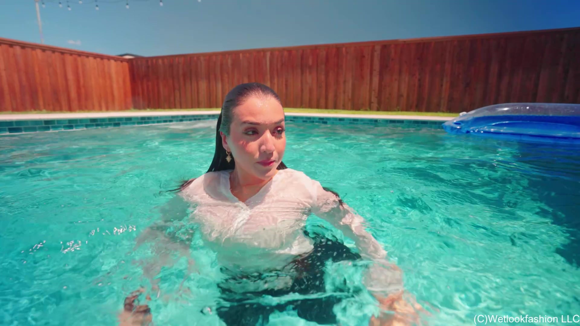 Wet Business with Floaties Featuring Iris
